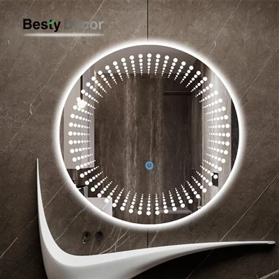 Ronde led-make-upspiegel